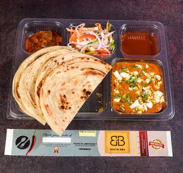 Lachha-paratha-with-double-Egg-keema-masala